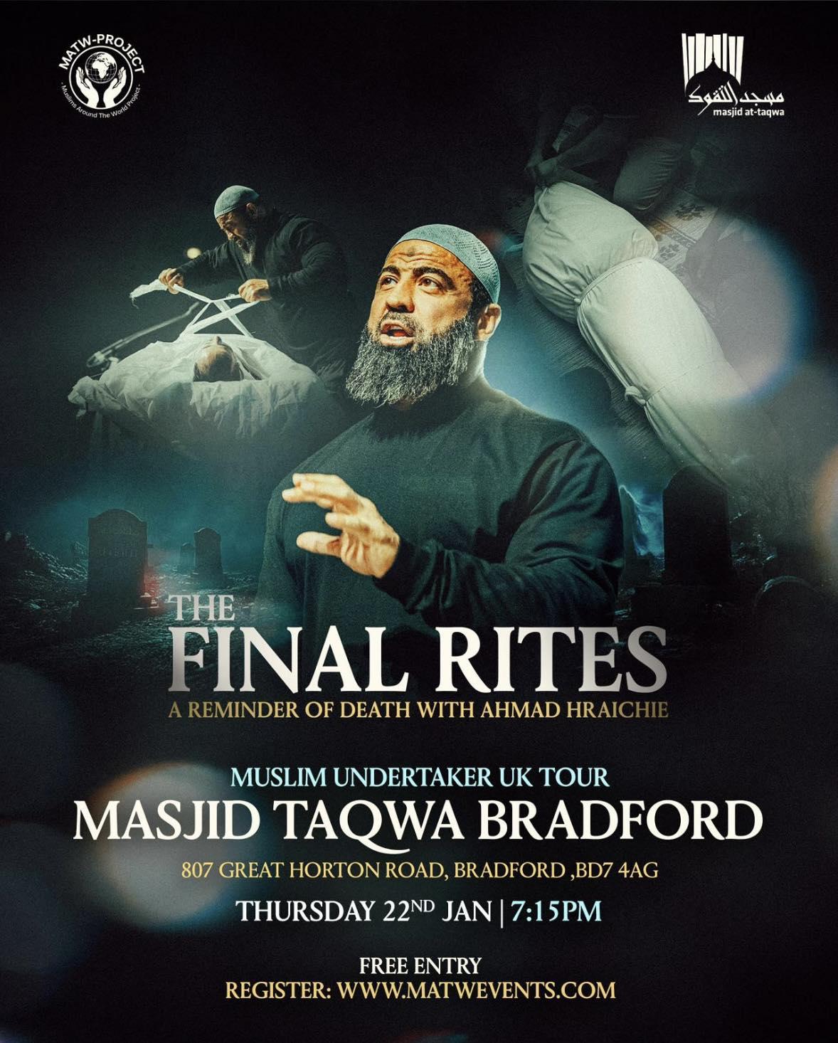 Ahmad Hraichie - The Muslim Undertaker