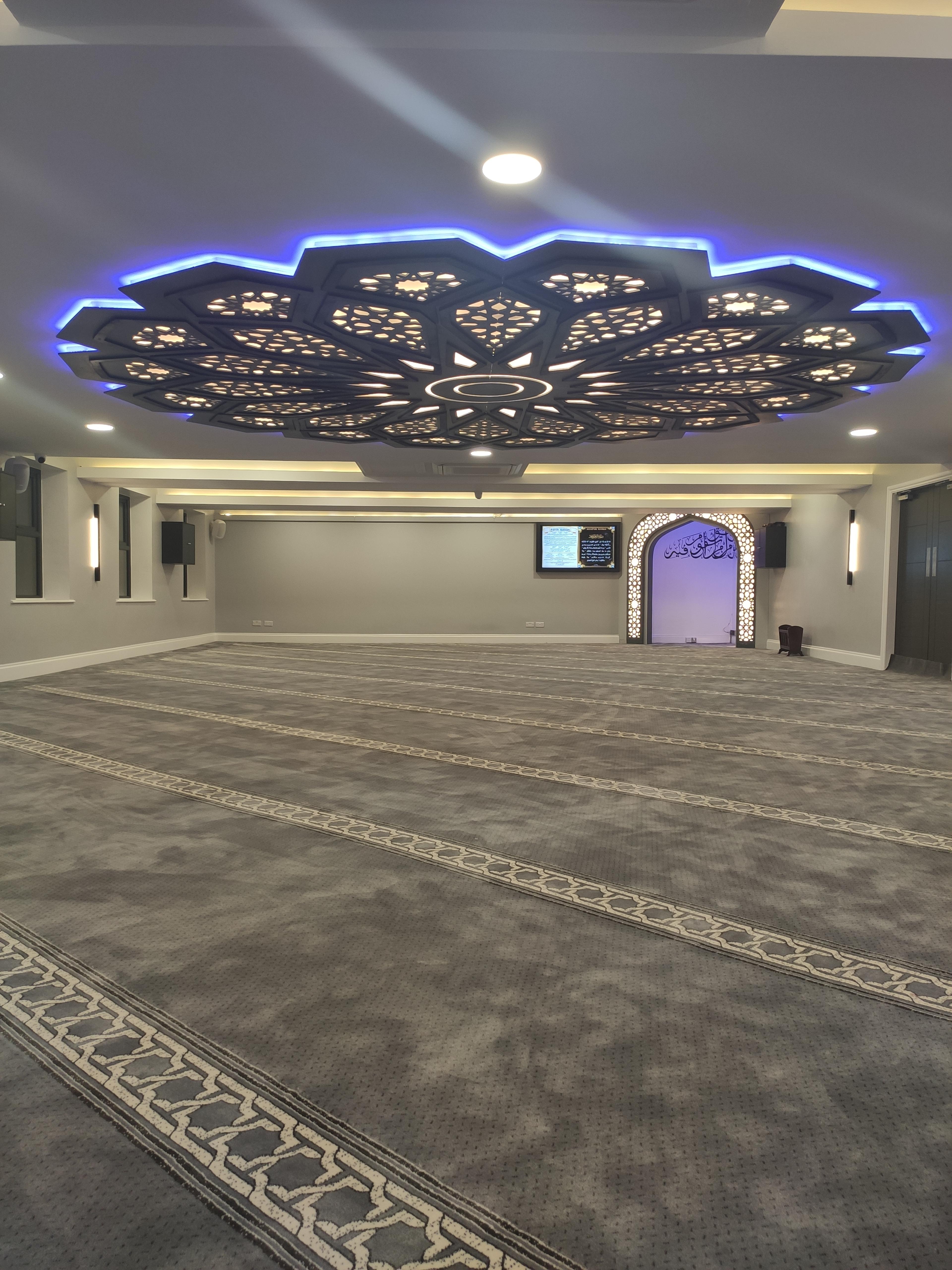 Masjid At-Taqwa prayer hall