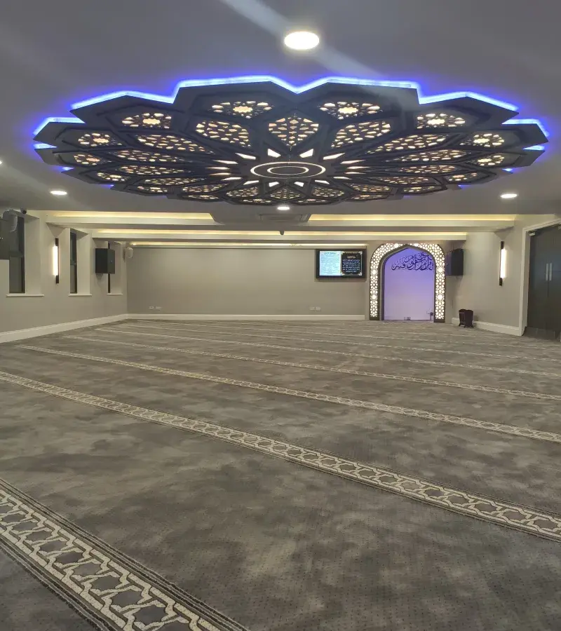 Masjid At-Taqwa prayer hall