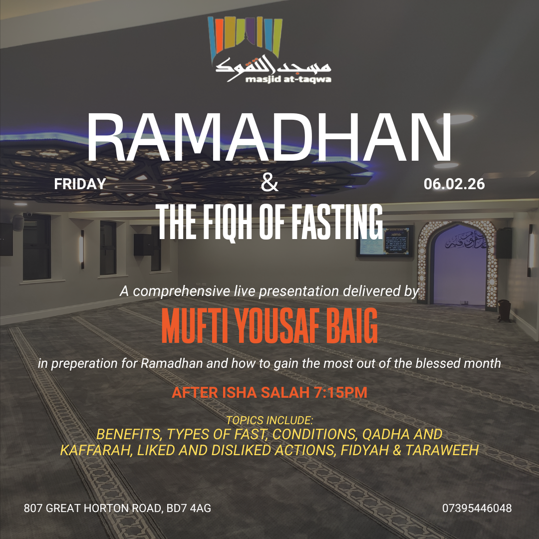 Prepare for Ramadhan